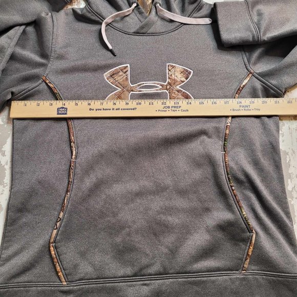 2419‎ Under Armour Women's Storm Camo Hoodie Size Large - Picture 3 of 5